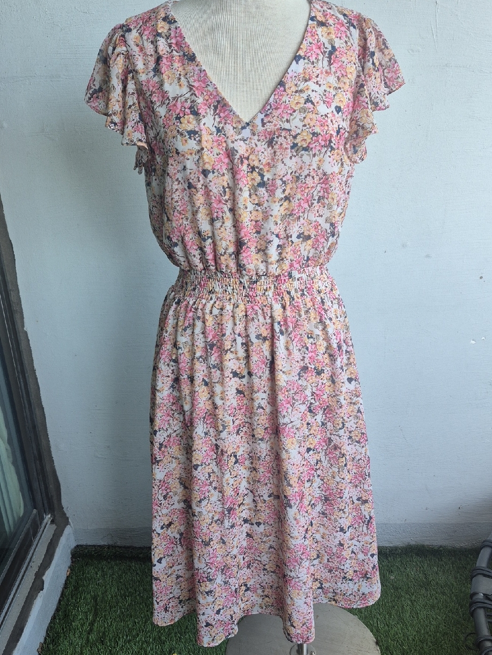 MSK PETITE- SUMMER MAXI DRESS